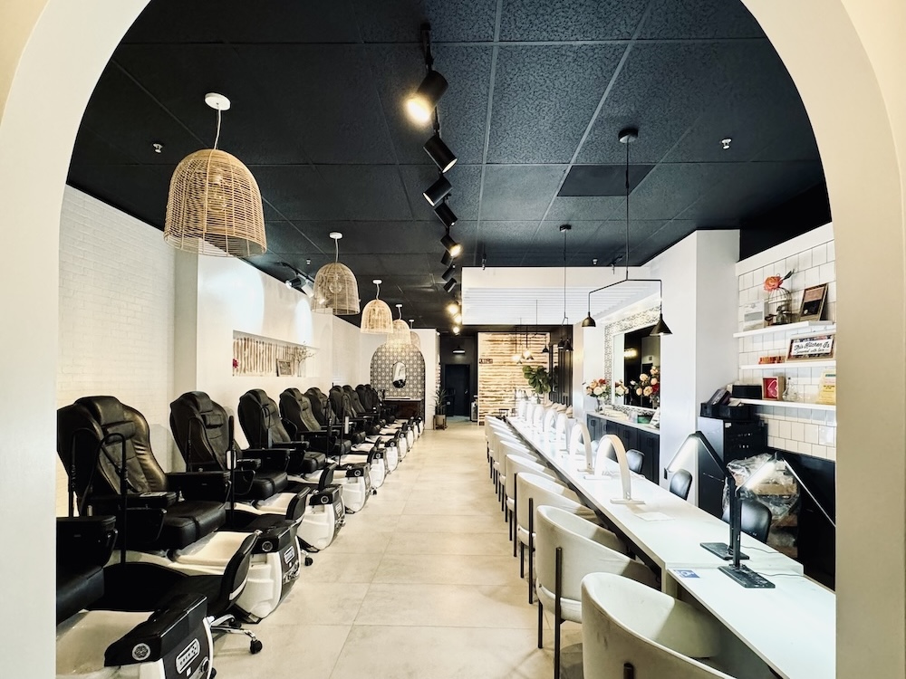 Professional nail care at Kitchen Nail Bar Coleman location